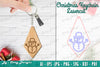Christmas Keychain Lasercut SVG Bundle