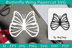 Butterfly Papercut SVG Bundle 5 - CraftNest - Digital Crafting and Art