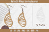 Butterfly Earring Lasercut SVG Bundle