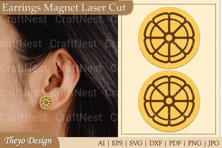 Earrings Magnet SVG Bundle from Magnet Collection