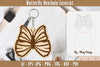 Butterfly Keychain Lasercut SVG Bundle