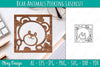 Animals Peeking Lasercut SVG Bundle