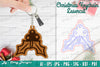 Christmas Keychain Lasercut SVG Bundle