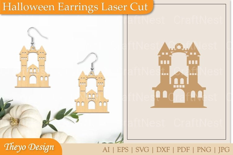 Halloween Earrings SVG Bundle