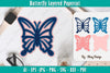 Butterfly Layered Papercut SVG Bundle