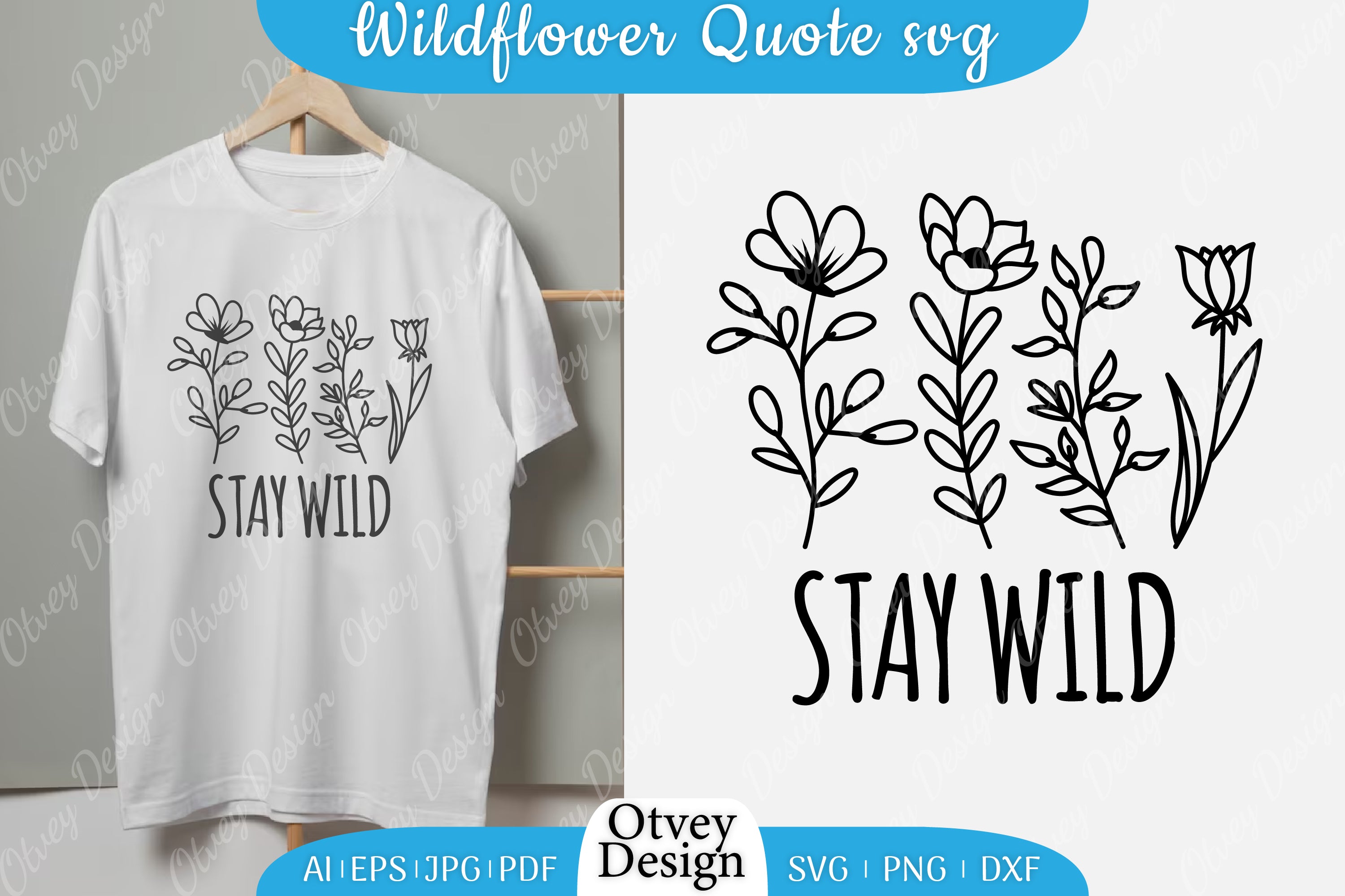 Wildflowers Quote Motivational Sayings SVG Bundle 6 - CraftNest - Digital Crafting and Art