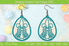 Easter Bunny Earring SVG Bundle