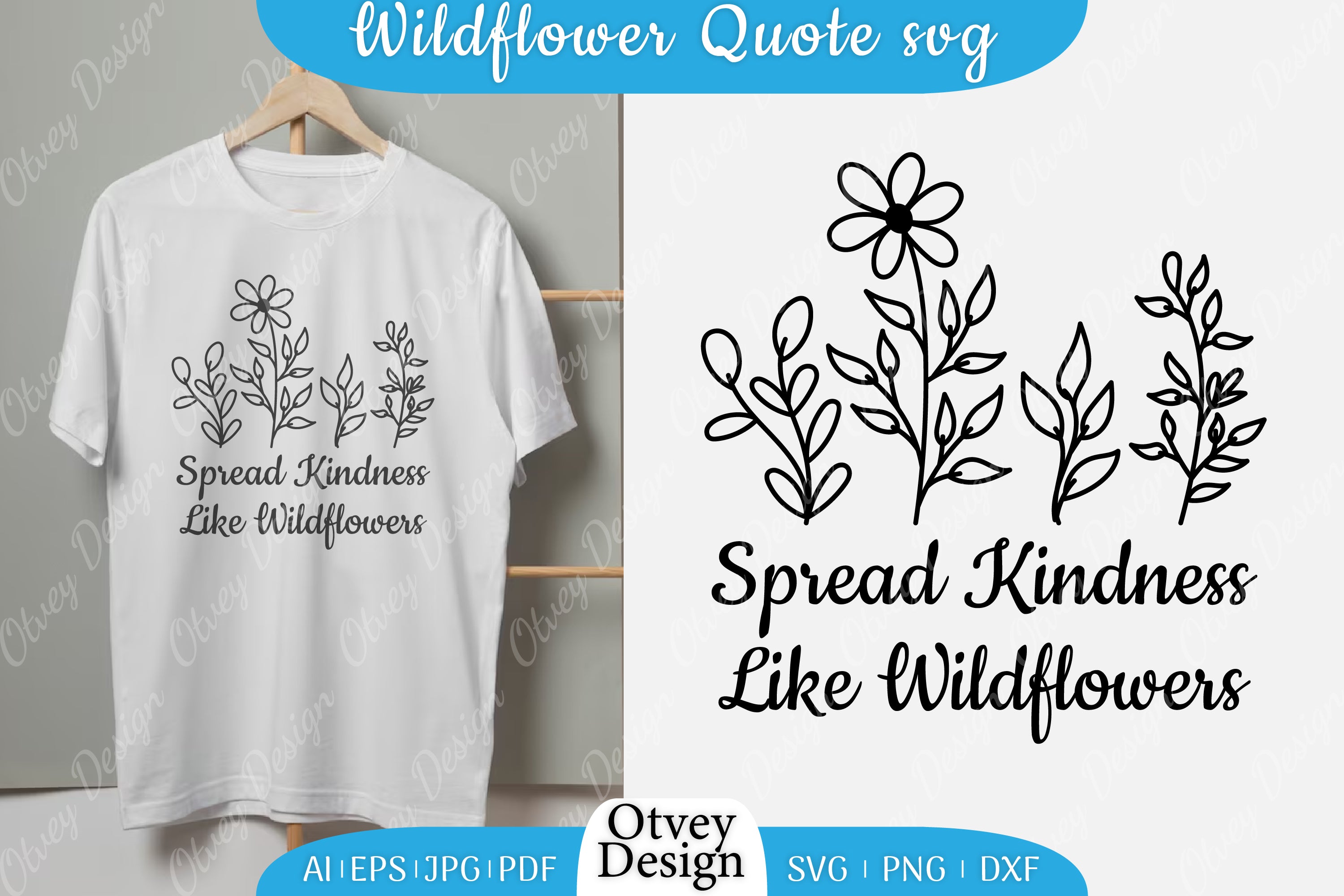 Wildflowers Quote Motivational Sayings SVG Bundle 7 - CraftNest - Digital Crafting and Art