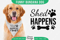 Funny Dog Bandana SVG Bundle 7 - CraftNest - Digital Crafting and Art