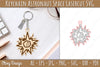 Astronaut Space Keychain Earring SVG Bundle