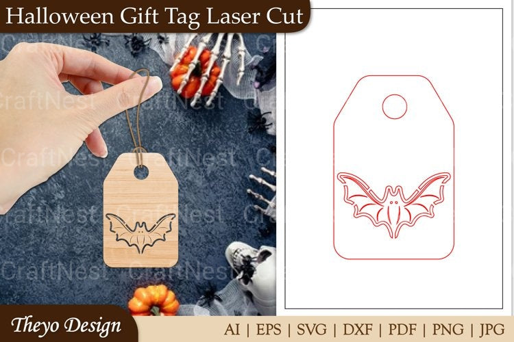 Lasercut Tags SVG Bundle