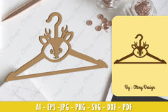 Baby Animals Hanger Laser Cut SVG Bundle 7 - CraftNest - Digital Crafting and Art