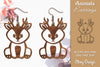 Animal Earrings SVG Bundle