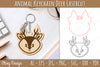Animal Head Keychain SVG Bundle