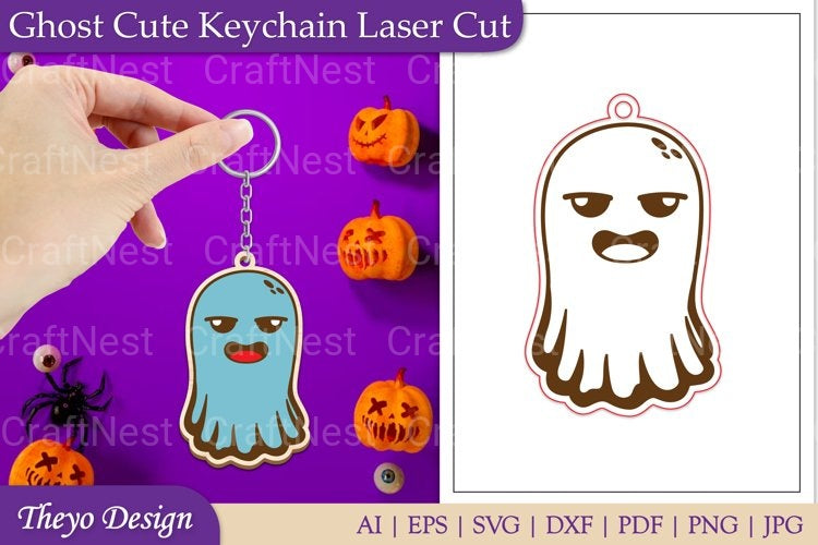 Ghost Keychain from Ghost Keychain Bundle