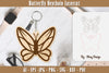 Butterfly Keychain Lasercut SVG Bundle