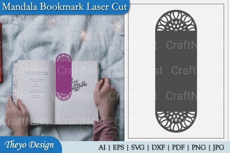 Mandala Bookmark SVG Bundle