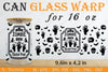 Halloween 16 oz Can Glass Wrap SVG Bundle