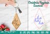 Christmas Keychain Lasercut SVG Bundle