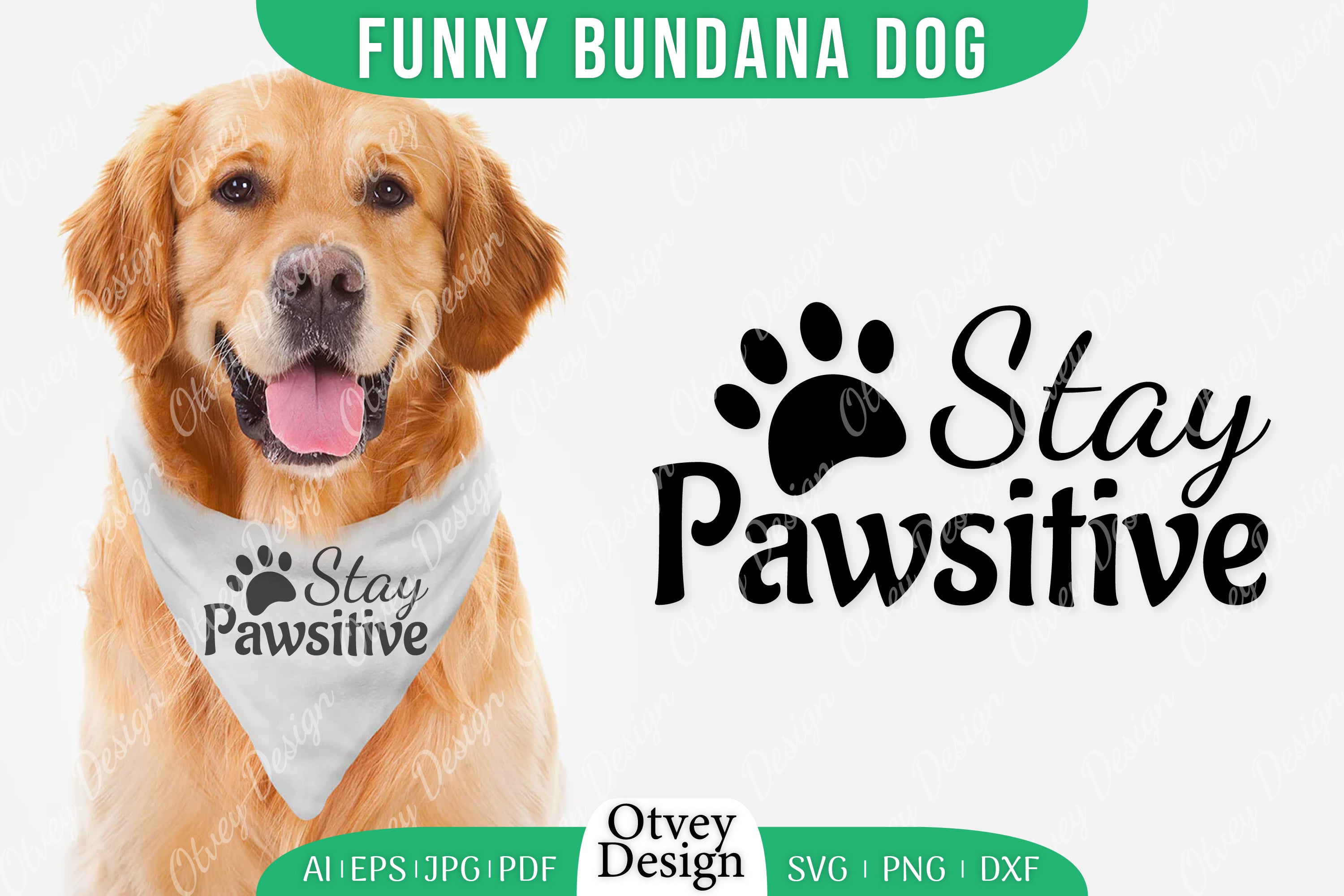 Funny Dog Bandana SVG Bundle 11 - CraftNest - Digital Crafting and Art