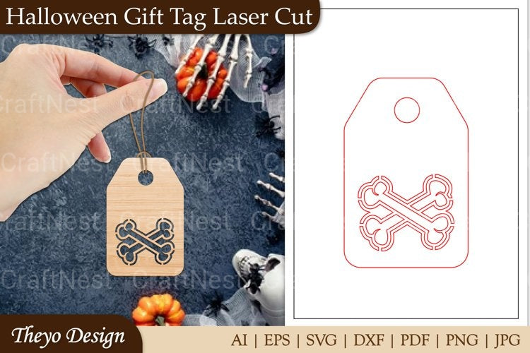 Lasercut Tags SVG