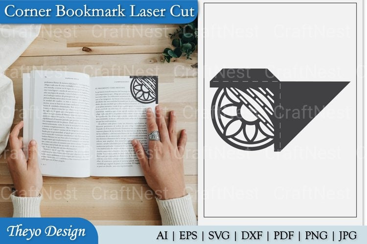 Corner Bookmark SVG Bundle