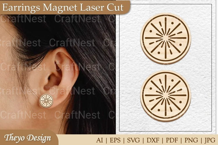 Earrings Magnet SVG Bundle