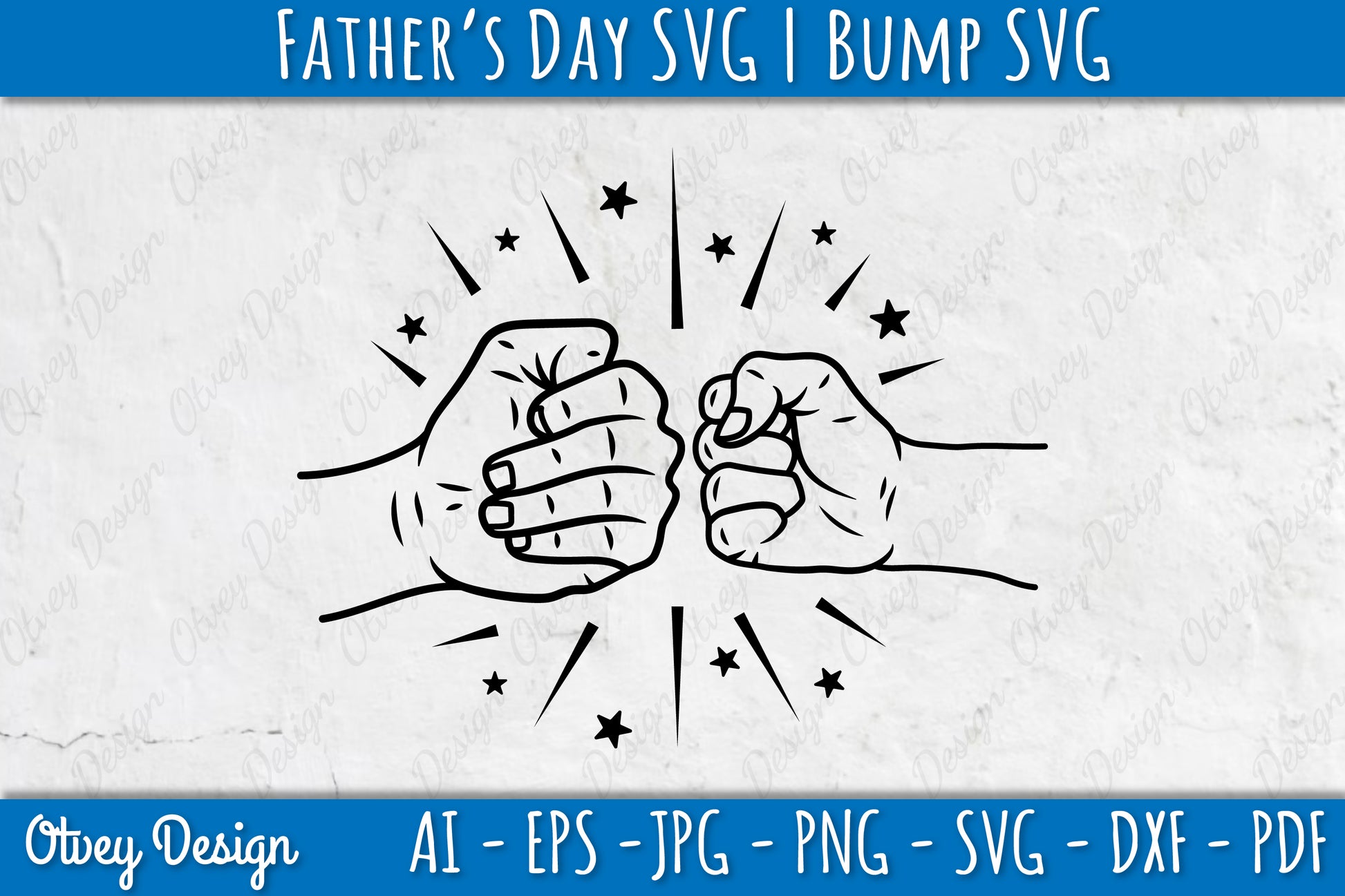 Father's Day Fist Bump SVG Bundle 1 - CraftNest - Digital Crafting and Art