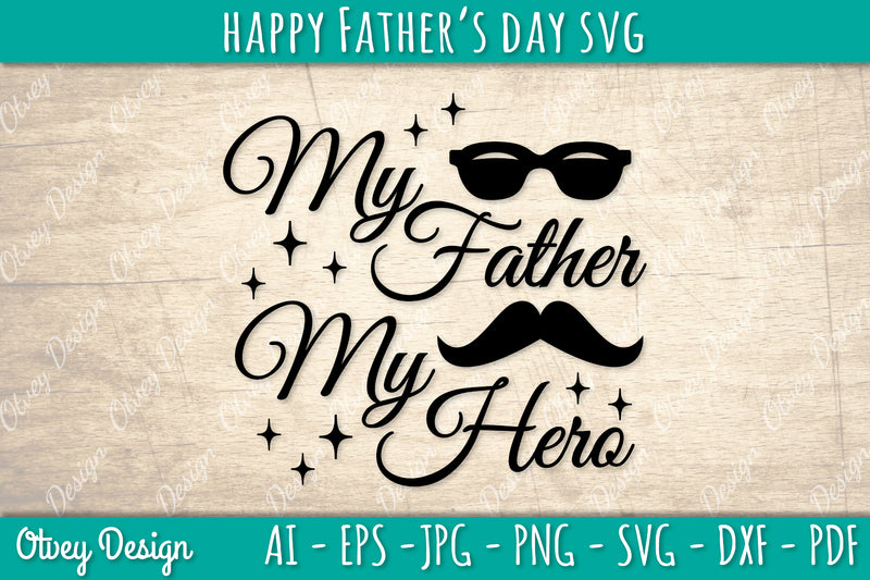 Happy Father's Day SVG Bundle 17 - CraftNest - Digital Crafting and Art