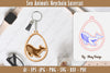 Keychain Sea Animals Laser Cut SVG Bundle