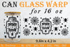 Halloween 16 oz Can Glass Wrap SVG Bundle