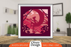 Fairy 3D Shadowbox Layered SVG Bundle 1 - CraftNest - Digital Crafting and Art