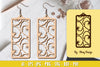 Flower Earring Laser Cut SVG Bundle
