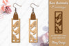 Sea Animals Earrings Laser Cut SVG Bundle