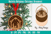 Nativity Religious Christmas Ornament SVG Bundle