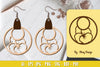 Flower Earring Laser Cut SVG Bundle