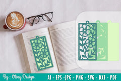 Flowers Bookmark SVG Bundle 1 - CraftNest - Digital Crafting and Art