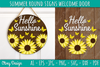 Summer Welcome Door Hangers SVG Bundle