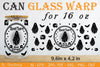 Halloween 16 oz Can Glass Wrap SVG Bundle