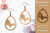 Sea Animals Earrings Laser Cut SVG Bundle