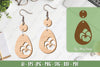 Flower Earrings Laser Cut SVG Bundle