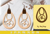 Flower Earring Laser Cut SVG Bundle