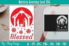 Nativiti Greeting Card SVG Bundle 1 - CraftNest - Digital Crafting and Art