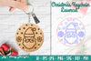 Christmas Keychain Lasercut SVG Bundle