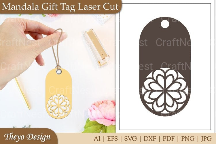 Tags Laser Cut SVG Bundle