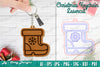 Christmas Keychain Lasercut SVG Bundle