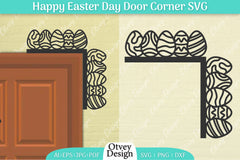 Easter Door Corner SVG Bundle 16 - CraftNest - Digital Crafting and Art