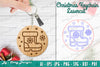 Christmas Keychain Lasercut SVG Bundle
