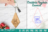 Christmas Keychain Lasercut SVG Bundle