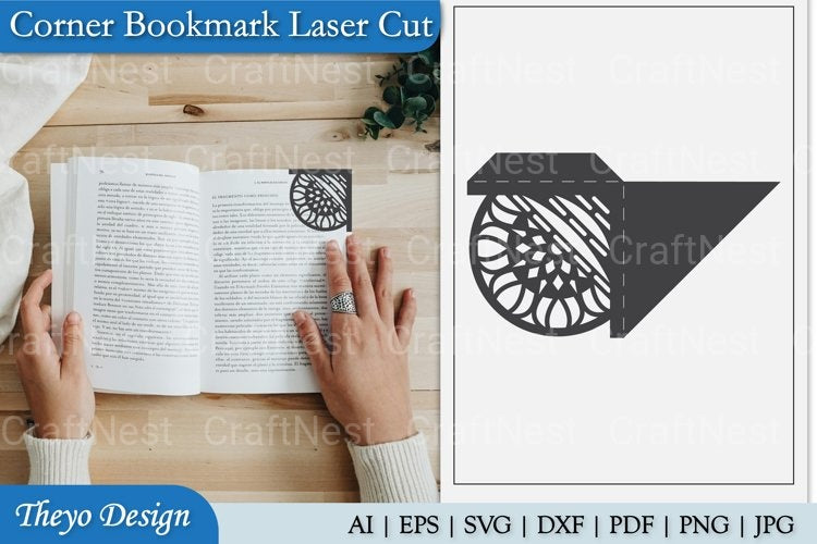 Corner Bookmark SVG Bundle